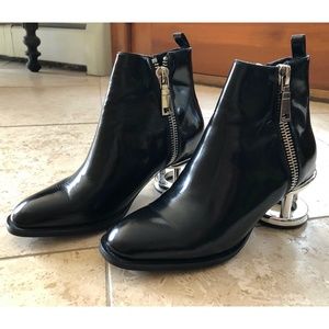 Jeffrey Campbell Steel Caged Heel Boots